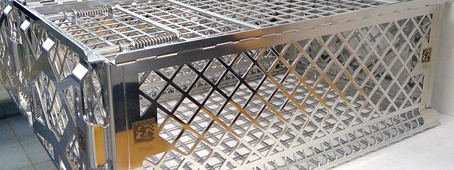 Werkstück-Trägersystem Feinstreinigung