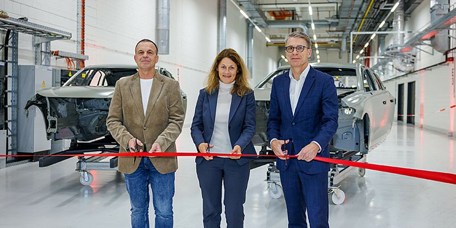 Basecoat Audi paint shop Neckarsulm opening
