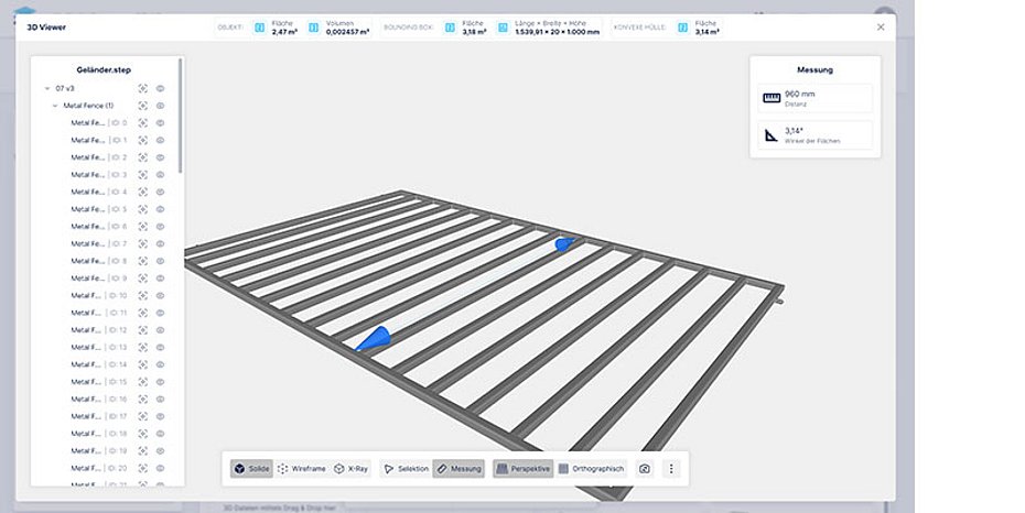 Contract Coater 3D Real Time Price Calculation Surface Solutions