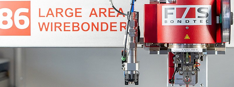 Schneestrahlreinigung Verbindung Drahtbonden