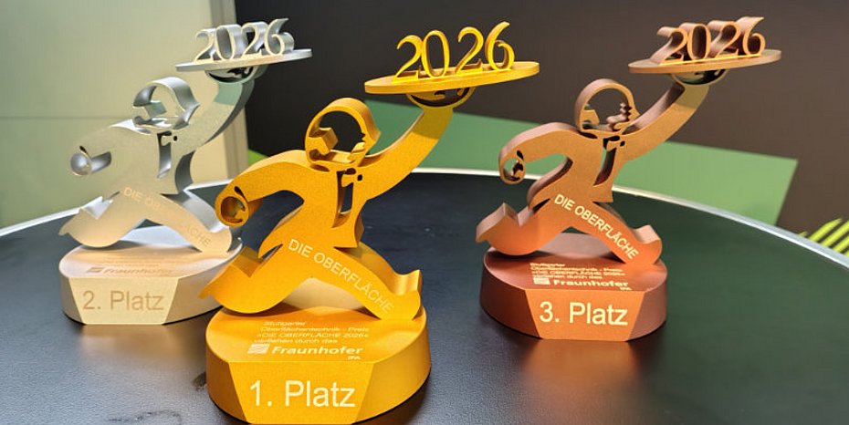Stuttgart Surface Technology Prize "The Surface" Winners