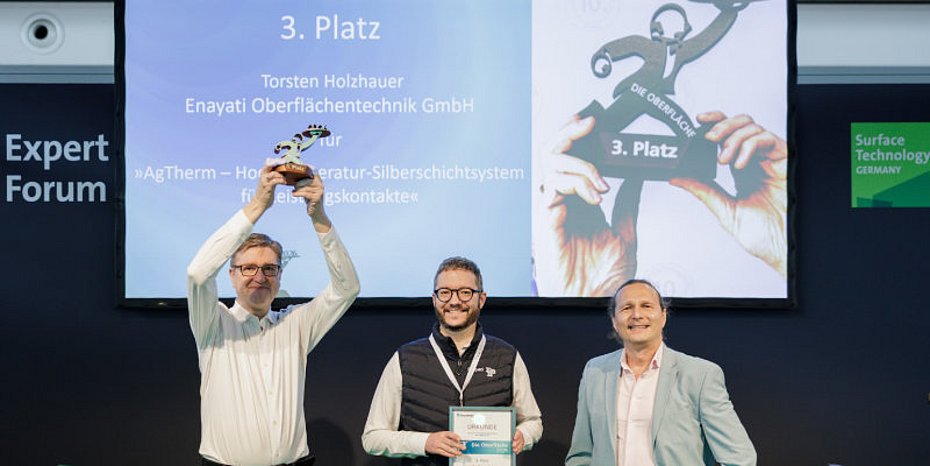 Stuttgart Surface Technology Prize "The Surface" Winners