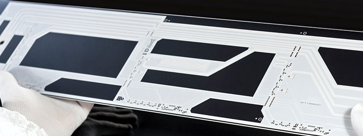Irlbacher glass circuit boards print on glass surfaces