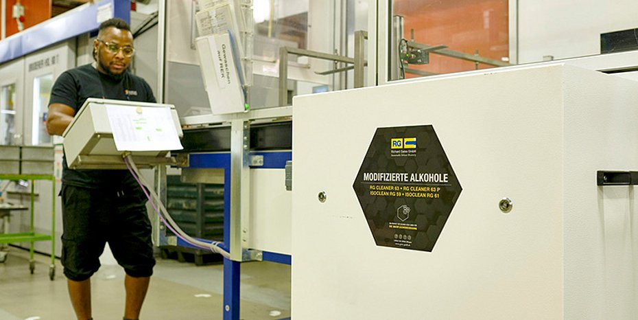 Entfettungsanlage Motorproduktion