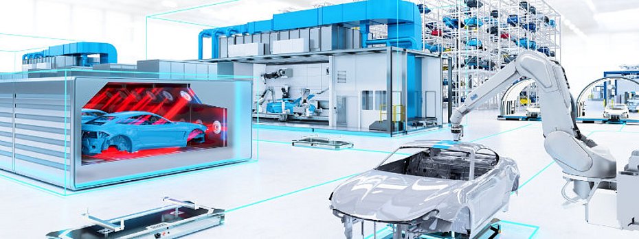 Paint shop of the future for electric vehicles