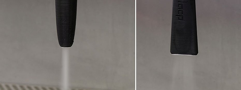 Power blasting technology dry CO2 blast cleaning