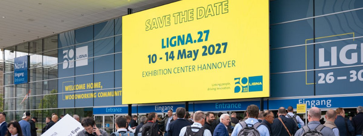 Ligna 2027 exhibition space