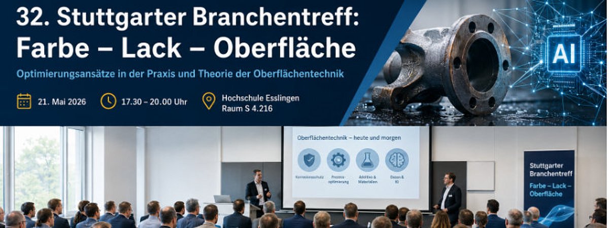 32. Stuttgarter Branchentreff Farbe Lack Oberfläche