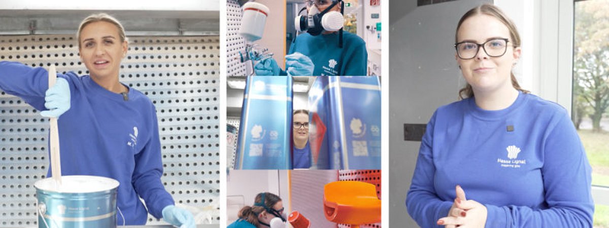 Hesse-Lignal digital learning platform for painting technology