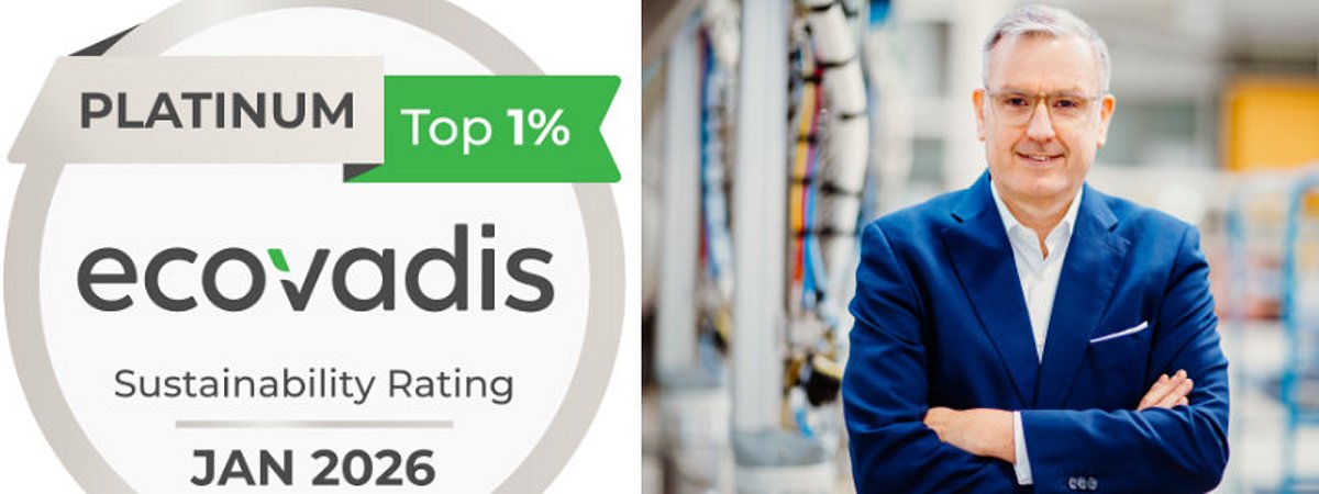 Dürr sustainability rating EcoVadis Platinum