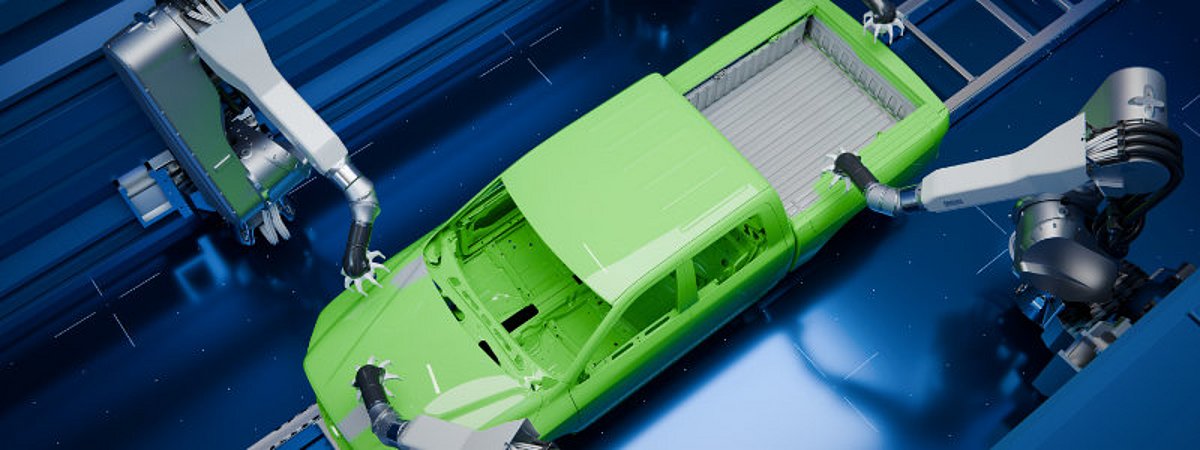 Dürr EcoRP4 painting robot