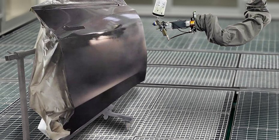 AI-supported robot painting