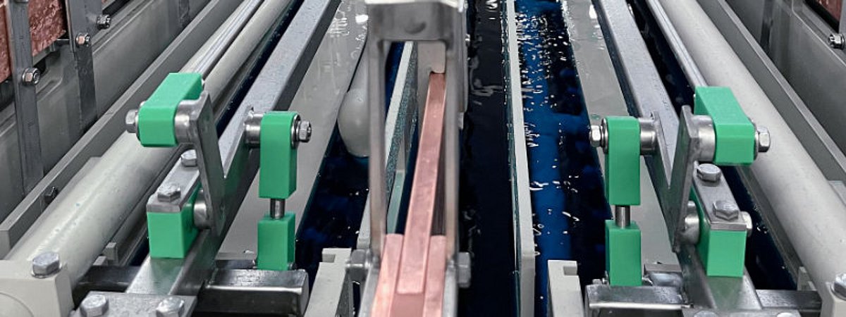Umicore electrolytic copper process PCB coating