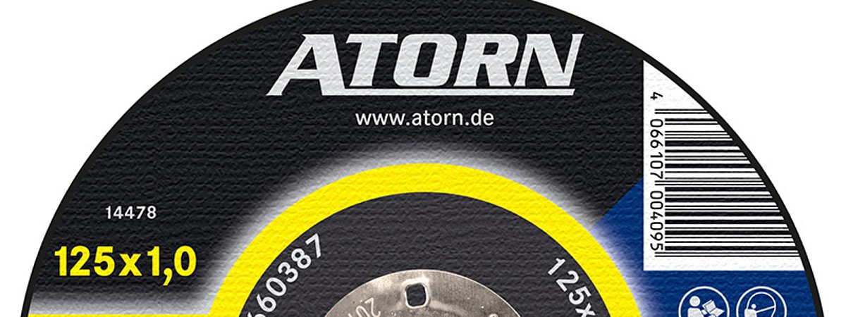 Atorn cut-off and grinding wheels Hahn + Kolb