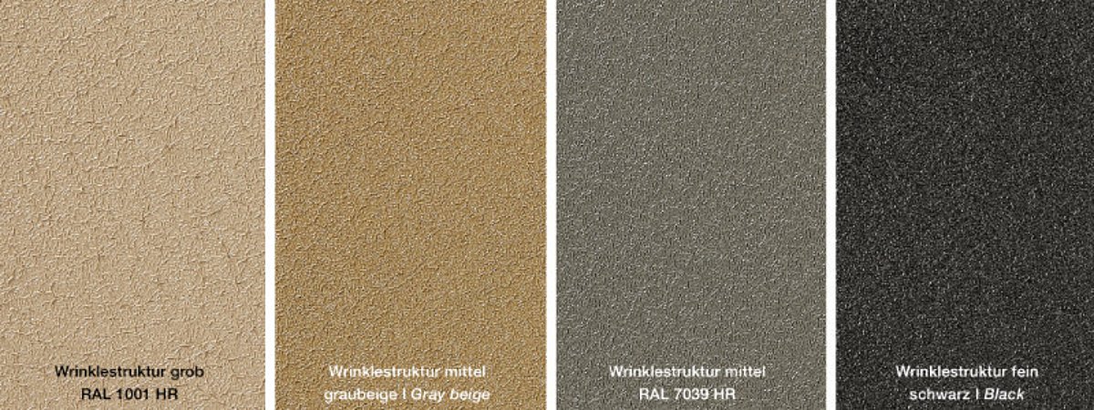 Wrinkle powder coating Brillux industrial coating