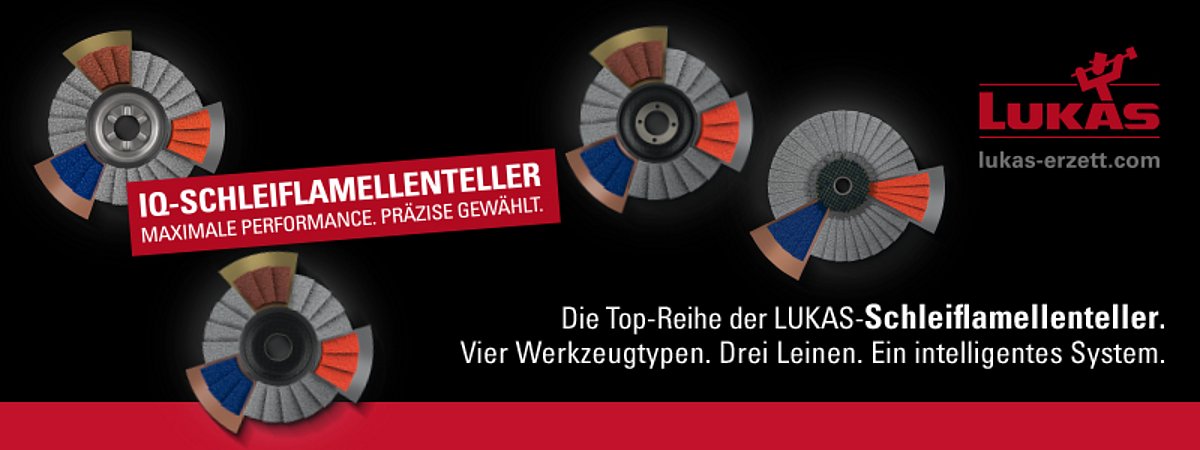 iQ Series Lukas-Erzett Sanding Disc