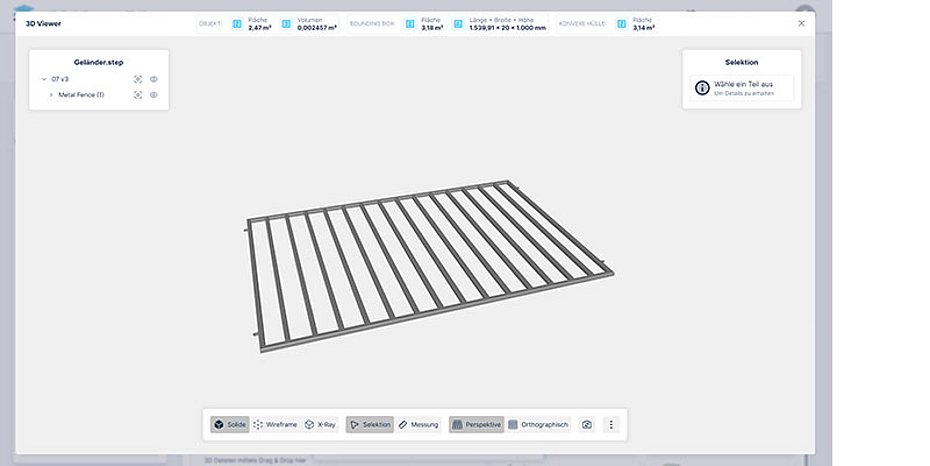 Contract Coater 3D Real Time Price Calculation Surface Solutions