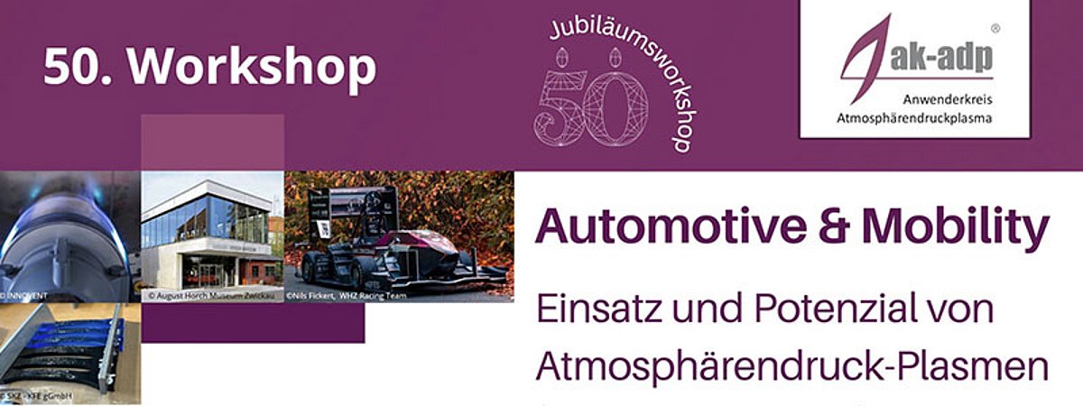 50th Workshop of the Atmospheric Pressure Plasma User Group (ak-adp)