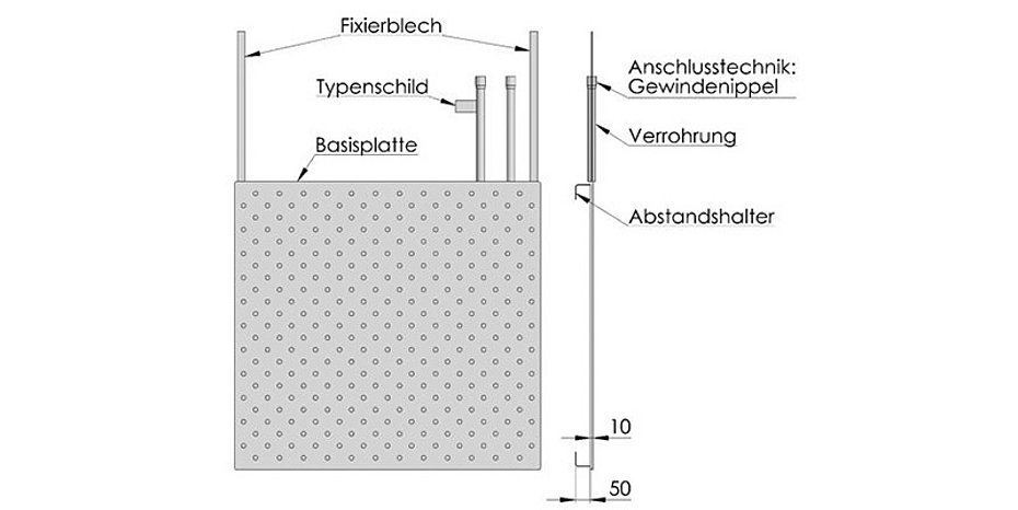 Platzsparende und energieeffiziente Plattenwärmetauscher