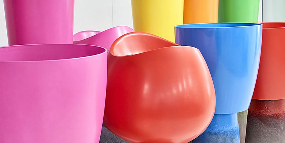 PVC water paint coating plant pots