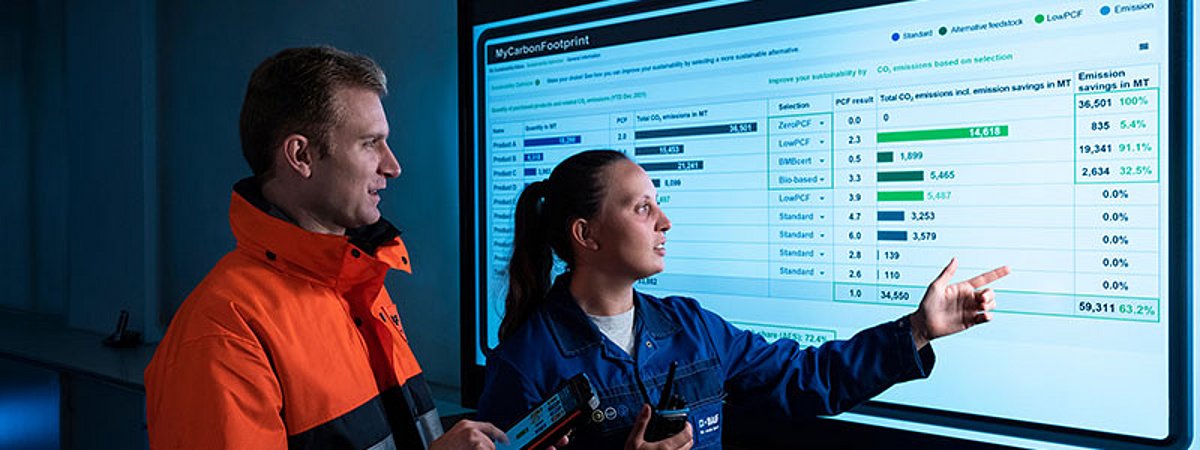 BASF App MyCarbonFootprint Dashboard Sustainability
