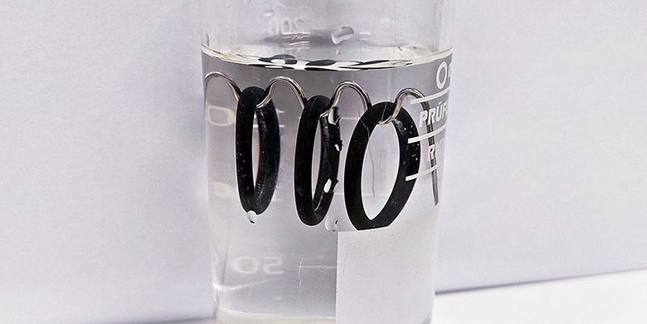 Elastomer seals PFAS-free coating