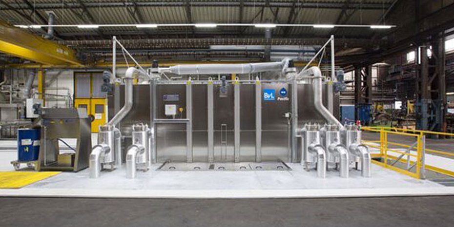 Cleaning solutions Railway components high weight