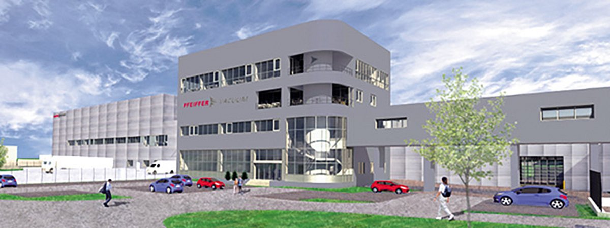 Pfeiffer Vacuum Future Factory site expansion