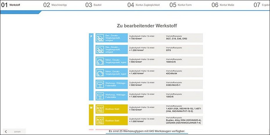 Deburring tool Online-Tool Deburring-Guide Kempf