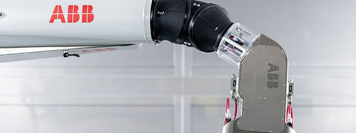 ABB PixelPaint electric vehicle painting system