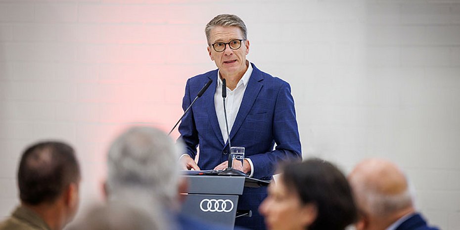Basecoat Audi paint shop Neckarsulm opening