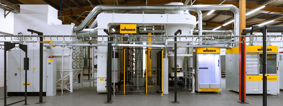 New Powder Coating Line for Sheet Metal Components