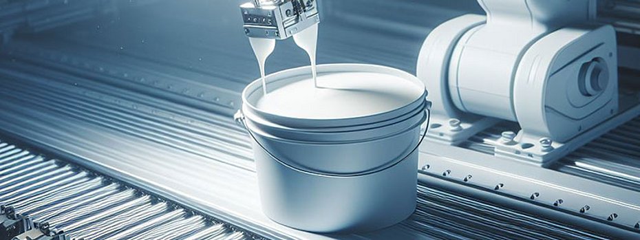 Checkweighing paint and plaster manufacturers
