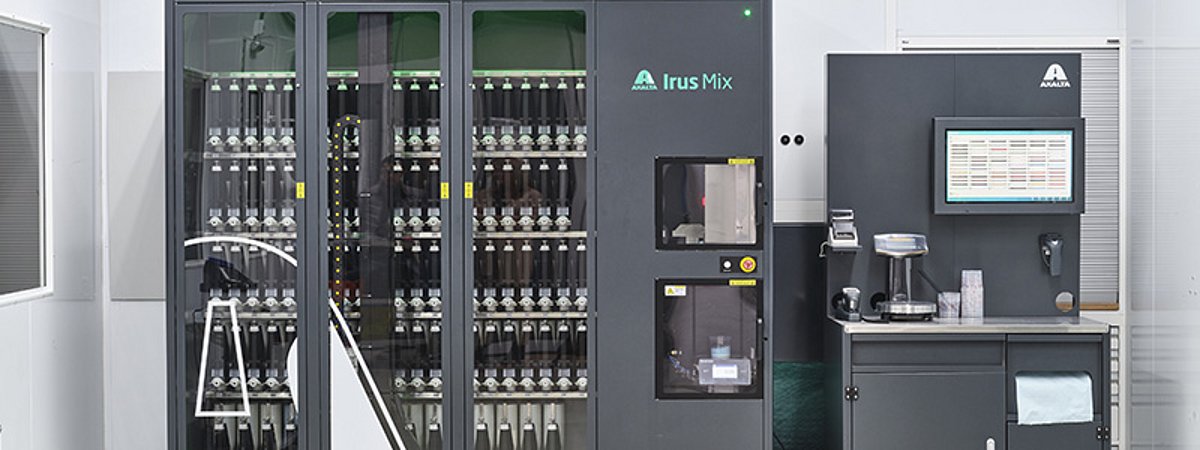 Axalta mixing system car refinish Irus Mix