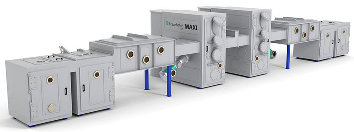Fraunhofer FEP sustainable vacuum coating system