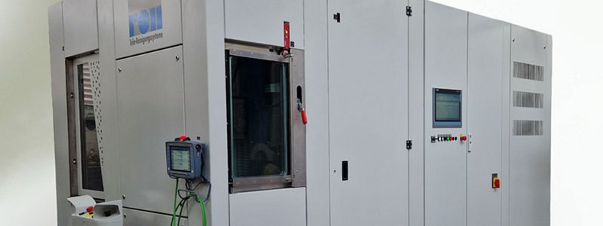 High Pressure Water Jet Deburring Machine Karl Roll