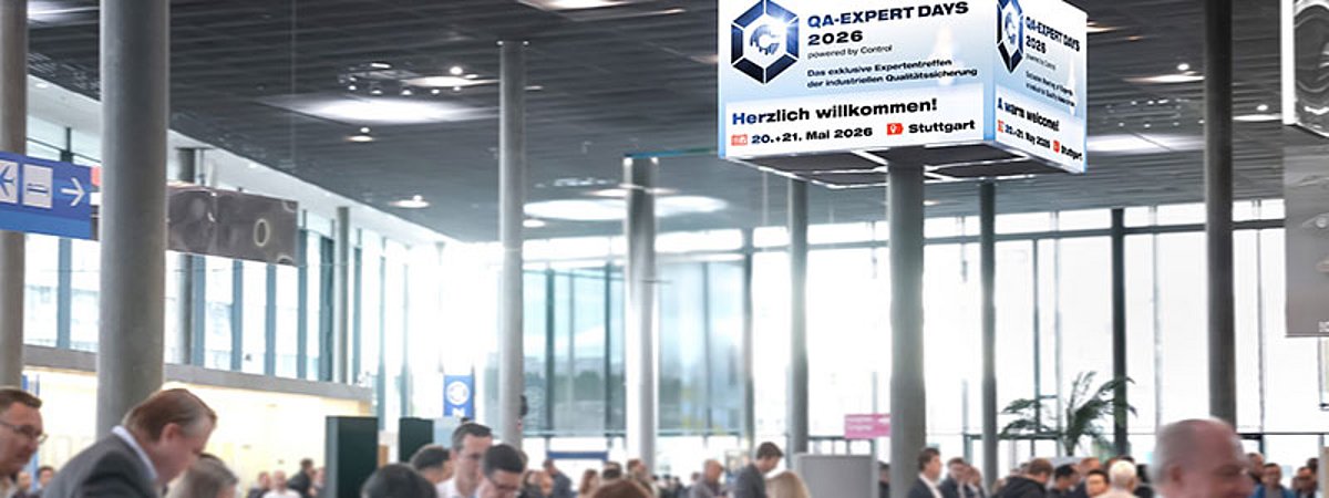 QA Expert Days 2026 Control Schall trade fair