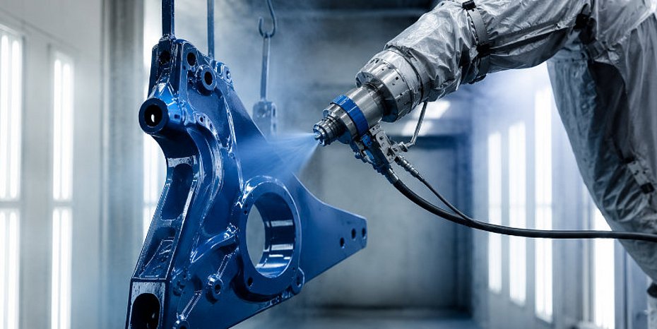 Liquid paint or powder coating