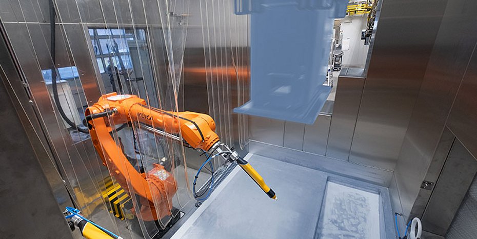Asis fully automatic powder enameling