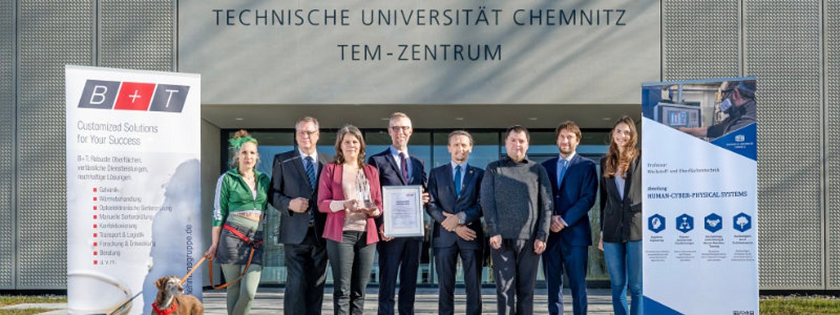 B+T Innovation Award 2025 TU Chemnitz