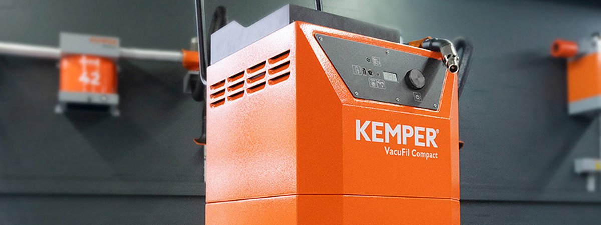 Kemper W3 Certification High Vacuum Suction Unit VacuFil Compact