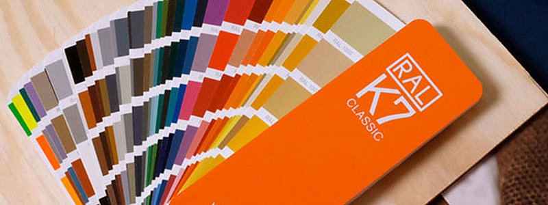 RAL K7 Water-based color fan