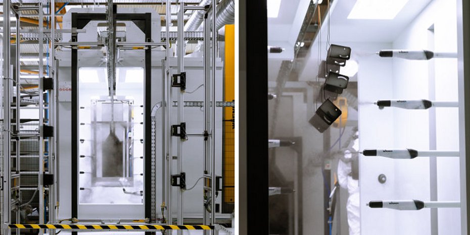 New Powder Coating Line for Sheet Metal Components