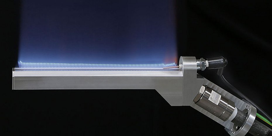 Flame treatment Plastic surfaces Adhesive strength