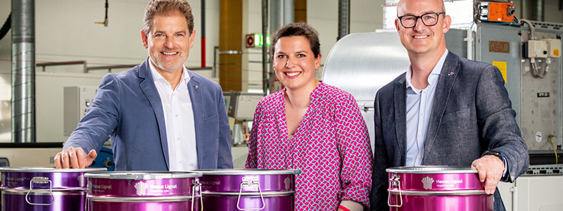 Solvent-free paint production