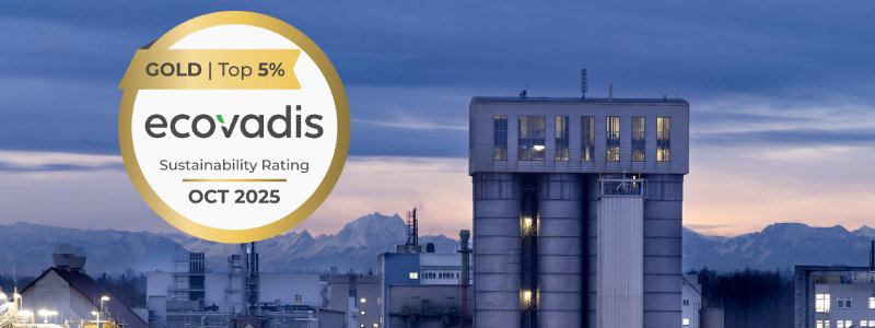 Wacker EcoVadis Gold sustainability rating