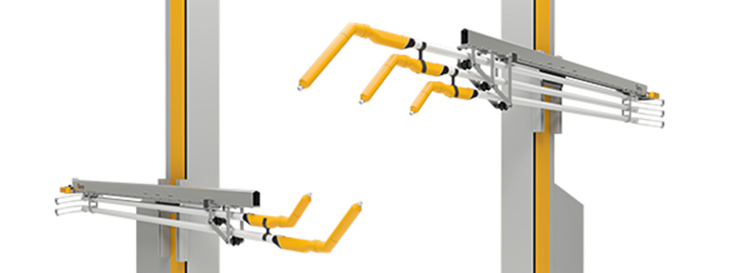 Gema Powder coating multi-gun axis UA05-x