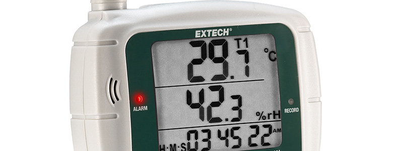 Improved temperature and humidity data loggers from Extech for indoor ...