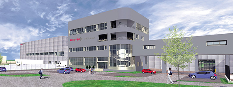 Pfeiffer Vacuum Future Factory site expansion