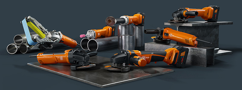 Fein new angle grinder range